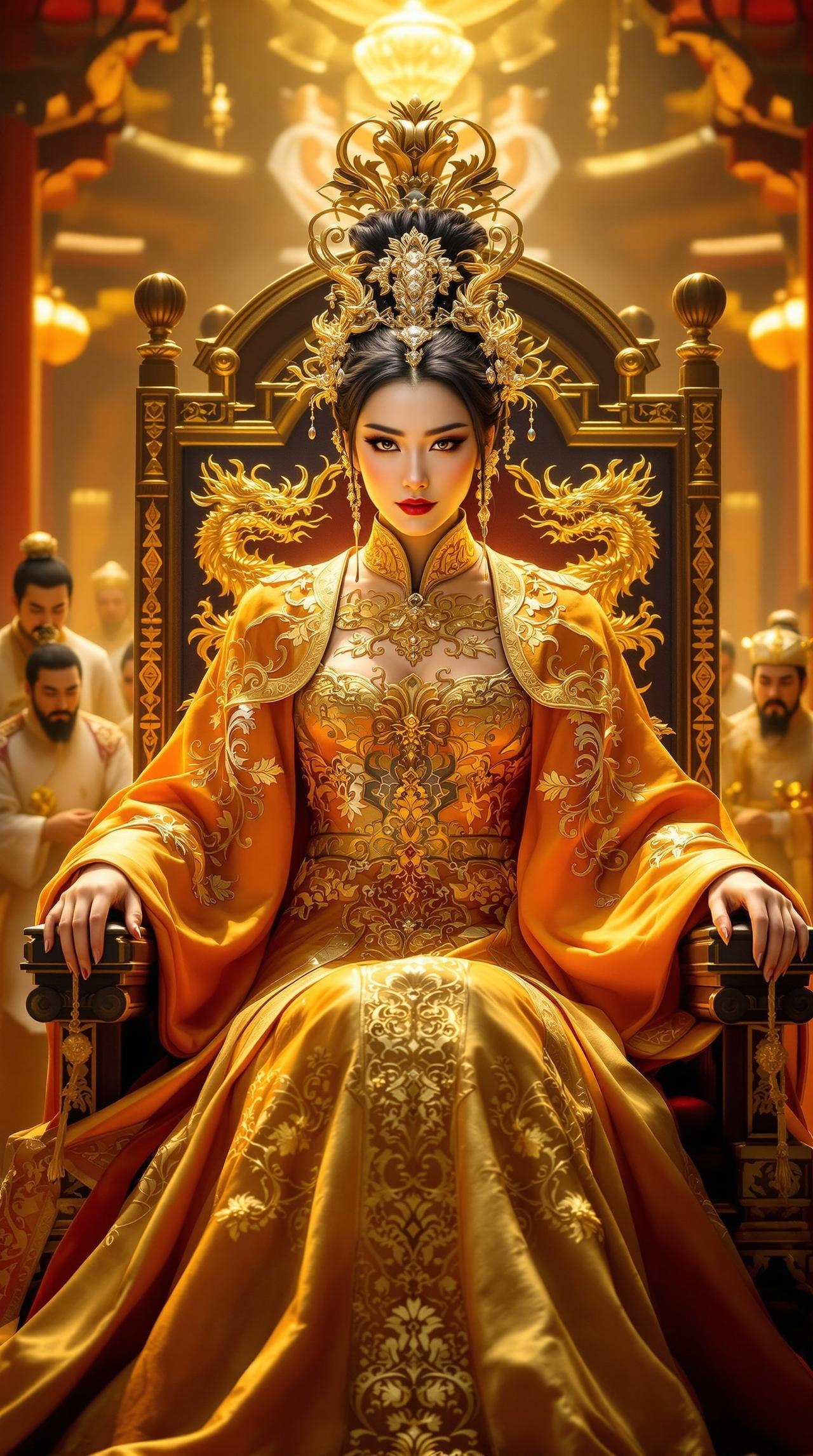 穿越后我成了女帝 - 短剧平台热门短剧封面